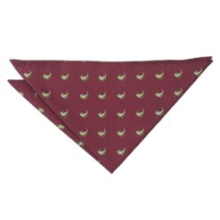 Dinosaur Themed Embroidered Pocket Square