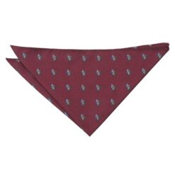 Sports Themed Embroidered Pocket Square