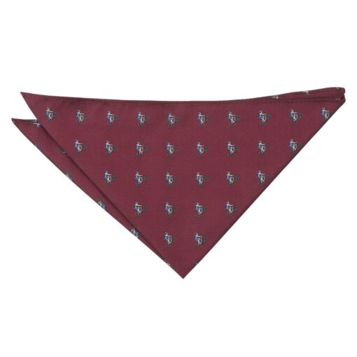 Sports Themed Embroidered Pocket Square