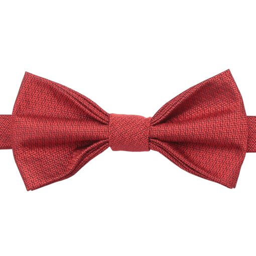 Non-Crease Textured Pre-Tied Bow Tie