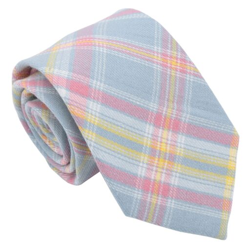 Madras Plaid Tie