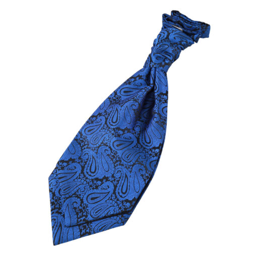 Paisley Pre-Tied Ruche Cravat - Boys