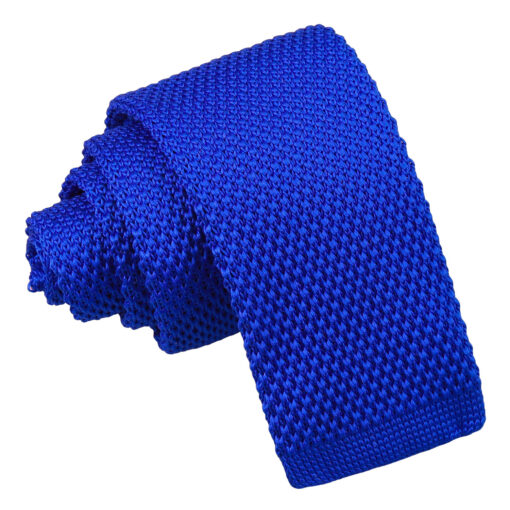 Plain Knitted Tie - Boys